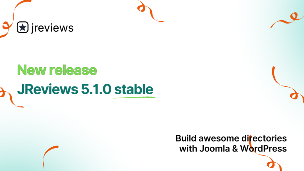 JReviews 5.1.0 Stable